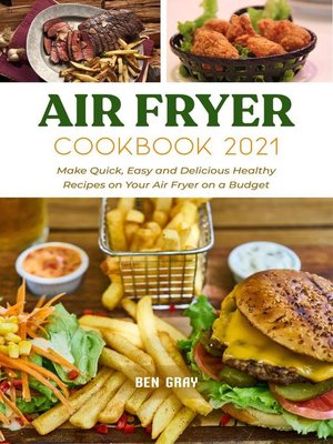 cover image of Air Fryer Cookbook 2021